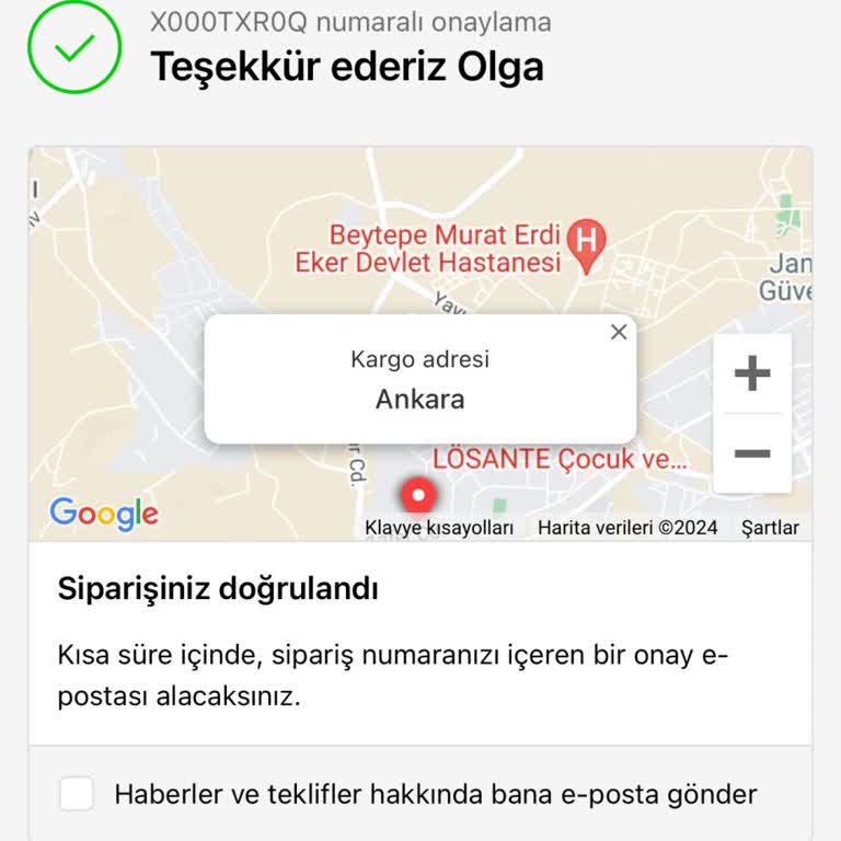 Glidest Siparişi Ortada Yok