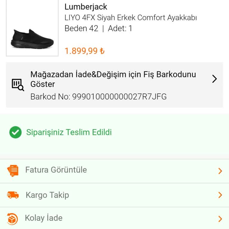 FLO Ayakkabı FLO Hatalı Ayakkabıyı Değiştirmiyor.