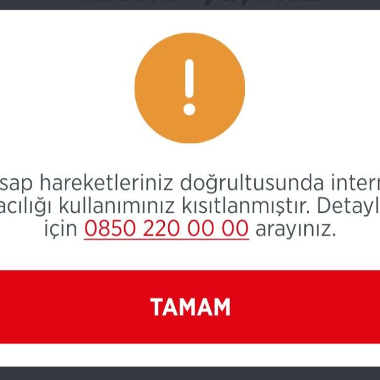 Ziraat Bankası İnternet Şubesi Erişim Sorunu Ve Hesap Kısıtlaması