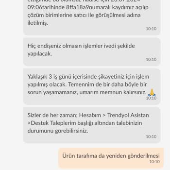 İadem Reddedildi Trendyol Destek Olmadı Ücret İadesi Yapılmadı