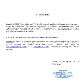 A101 Alınan Ürünün İadesi