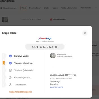 Hepsiburada Tarafından Siparişin İptal Edilmesi