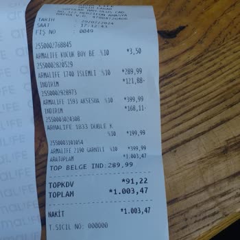 Merzifon Armalife Çalışan Personelin Nezaketsiz Ve Sokak Ağzı Konuşma