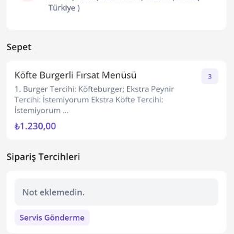 Getir Paramızı Aldı Fakat Yemeğimizi Getirmedi
