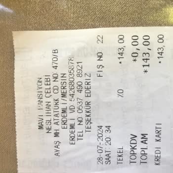 Mavi Pansiyon Tekelci De Pos Makinesinde Fark Alıyorlar