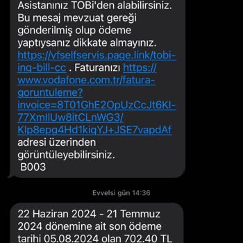 Vodafone Aradık Ulaşamadık Bahanesi