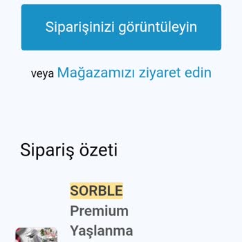 Sorble Marka Ürün Aldım Siteye Ve Siparişe Ulaşılmıyor