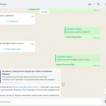 Decathlon Online Siparişimin Bilgi Verilmeden İptal Olması
