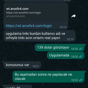 Aros Invest Yanlış Yönlendirme Ve Sürekli Para Talebi