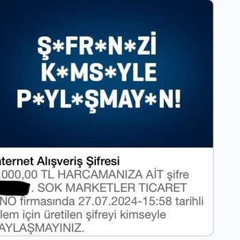 Sok Marketler Ticaret Ano Firmasi Bilgi Dışı Karttan Ücret Alma