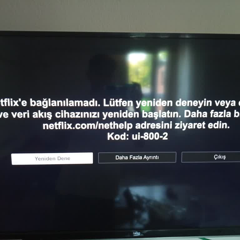 Beko Netflix Çalışmıyor Acil Yardım