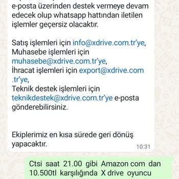 Xdrive Oyuncu Koltuğu (sıfır Ürün Aldatmacası)