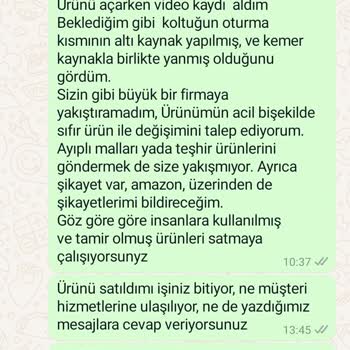 Xdrive Oyuncu Koltuğu (sıfır Ürün Aldatmacası)