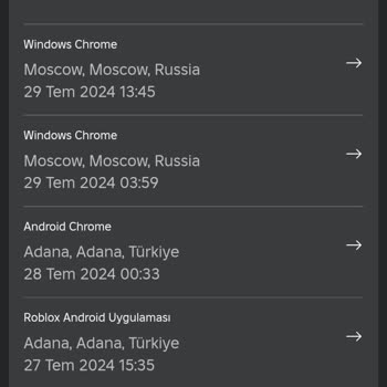 ROBLOX Hesabıma Biri Giriyor?