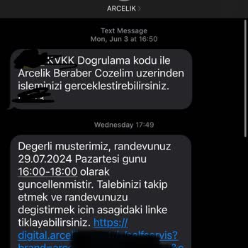 Arçelik Yetkili Servis Yetersizliği, Çözümsüzlüğü