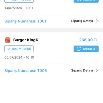Tıkla Gelsin Para Çekti Ancak Sipariş Oluşmadı.