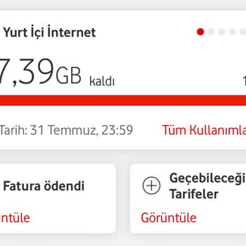 Vodafone Yüksek Fiyatlı Tarife Dayatması