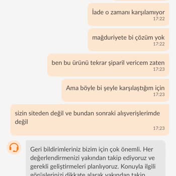 Trendyol Kusurlu Ürün Kabul Etmemesi
