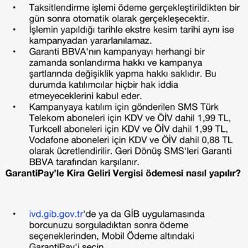 Garantibankası Vergi Ödemesine 3 Taksit Şifre Gelmiyor Taksit Yapmıyor