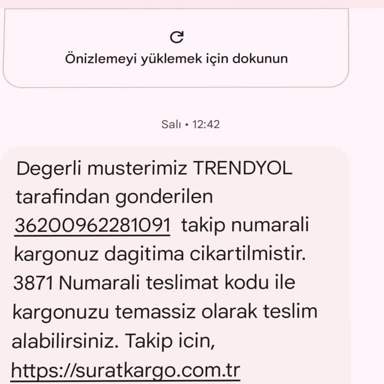 Sürat Kargo Teslim Edildi Diye Mesaj Geldi Ürünüm Bana Teslim Edilmedi!