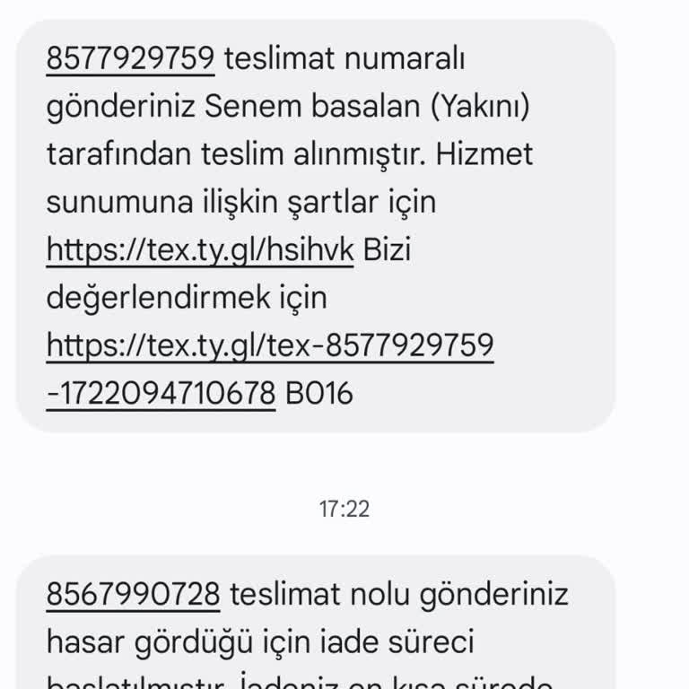 Trendyol Expres Kargo Şikayeti