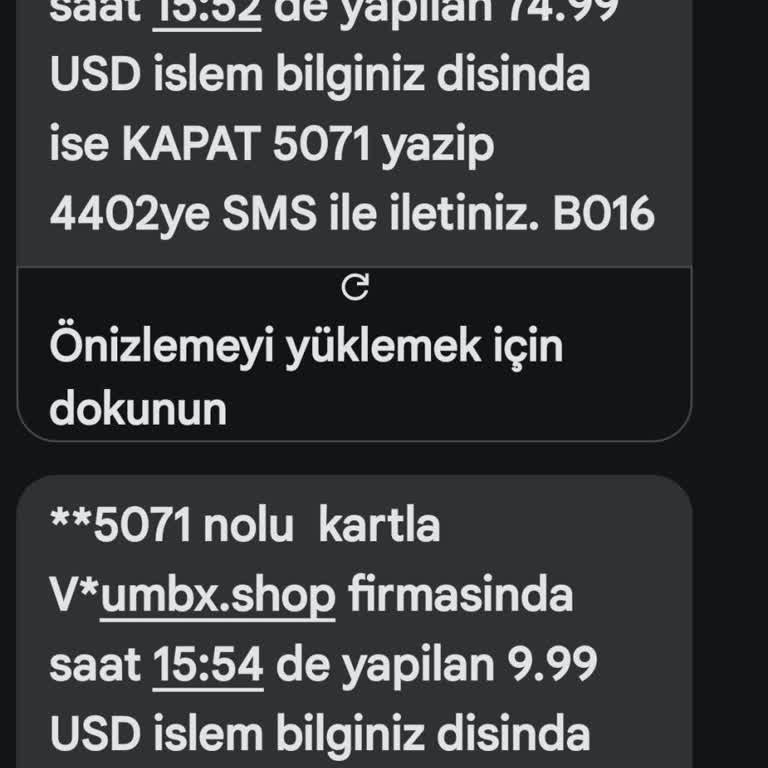 Glassagram Kayıp Kredi Kartı Ve Yetkisiz İşlem Sorunu