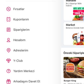 Yemeksepeti Param İade Olmadı.