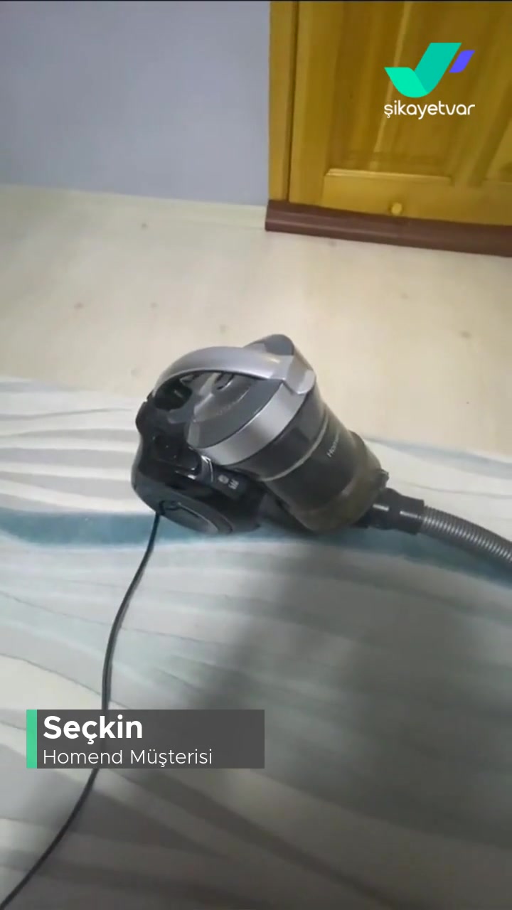 Homend  Elektrikli Süpürge Sıkıntısı! videonun kapak resmi