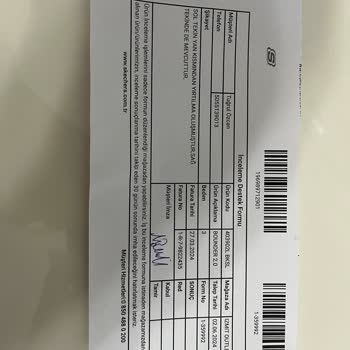 Skechers Ayakkabı 2 Ayda Yırtıldı İlgisiz Mağaza Ve Genel Merkez