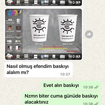 Promosyon Dünyası (Ankara) Kendi Hatalarını Bana Ödetmeye Çalışıyorlar