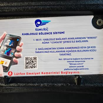 Kamil Koç Hayali Donanımlı Otobüs