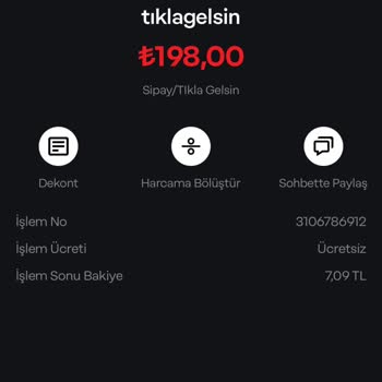 Tıkla Gelsin'den Sipariş Verdim, Sipariş Gözükmedi Param İade Edilmedi