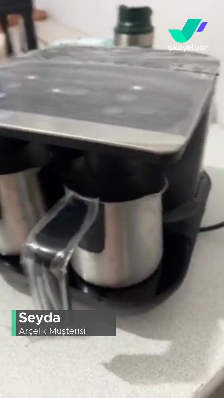 Arçelik Kahve Makinesi Altının Yanık Olması! videonun kapak resmi