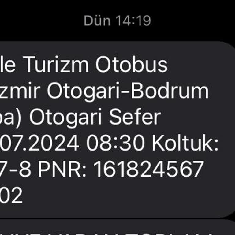 Hatalı Bilet Kesimi Yapan Obilet