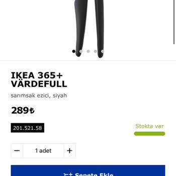 IKEA Reyonda Ürün Yok