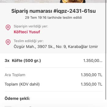 Köfteci Yusuf Paramı İade Etsin