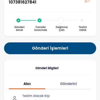 Yurtiçi Kargo Evde Olduğum Halde Siparişi Şubeye Geri Götürmüş