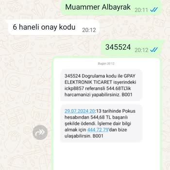 Mobil Ödeme Bozdur Güven Sorunu Yaşadığım Alışveriş Sitesi