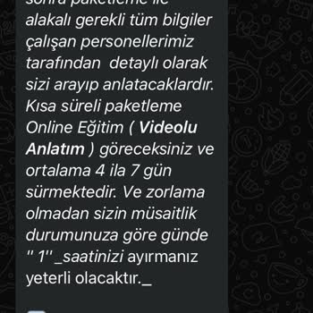 Space Paketleme Space Paketle Hakkımda İşlem Yapmasın