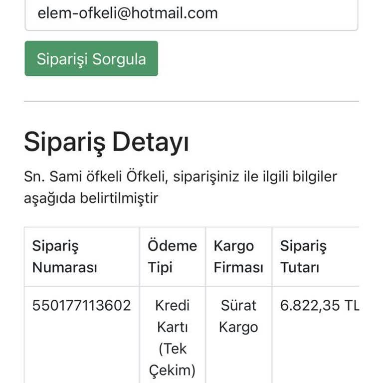 İnternet Üzerinden Satışını Yapan Ama Ne Ürünleri Göndermeyen Kalitek