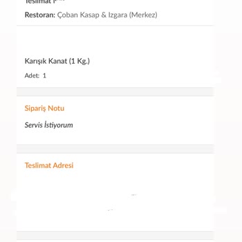 Trendyol GO Yemek Eksik Sipariş Gönderimi Yapıyor