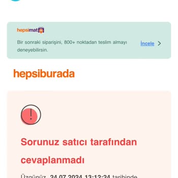 Hepsiburada'dan Aldığım Cihazın Faturası Gelmedi