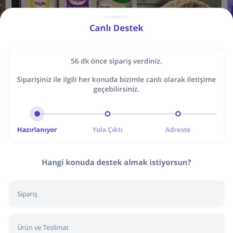 Getirin Kurye Sorunu