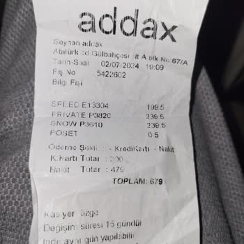 Addax Marka Tişörtümdeki Kol Kısmında Bulunan Parıltıların Paslanması