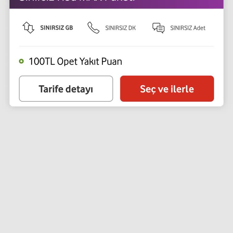 Vodafone Tarife Göstermeden İstedikleri Tarifeye Geçirmek İsteniyor