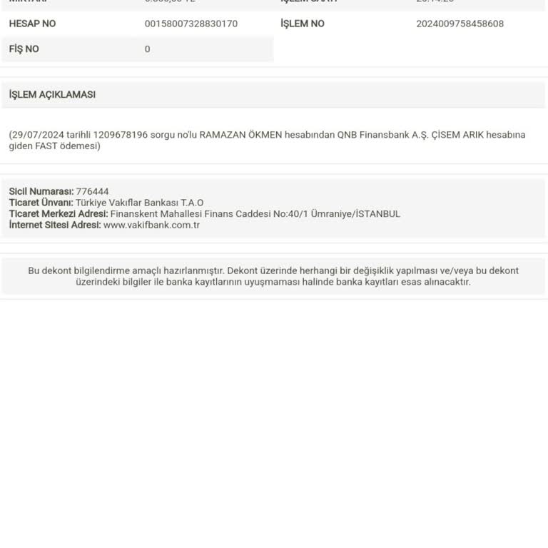 Davegas Para Transfer Sorunu