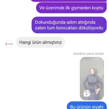 Fatma Kılıç Butik Instagram Üzerinden Alınan Abiye Sorunları