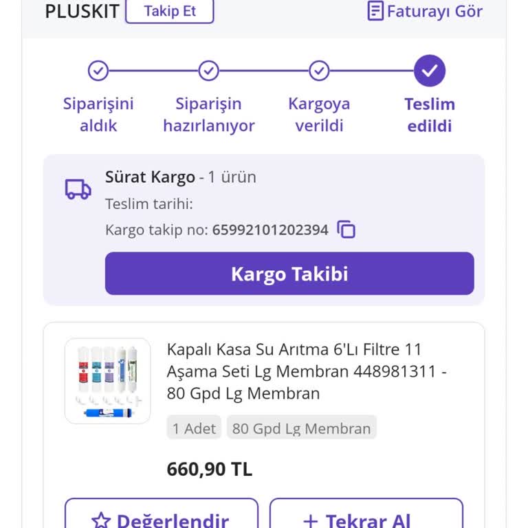 Sürat Kargo İki Haftadır Elime Ulaşmayan Teslim Edildi Olarak Gösterdi