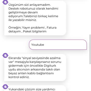 Digiturk Müşteri Hizmetleri Mağduriyeti