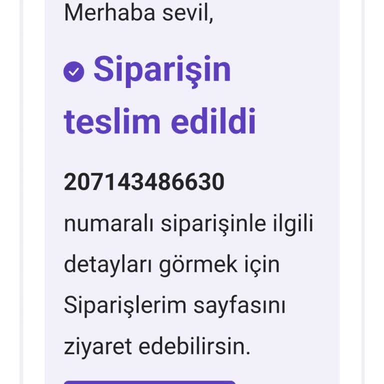 Aras Kargo'nun Teslim Etmediği Kargo